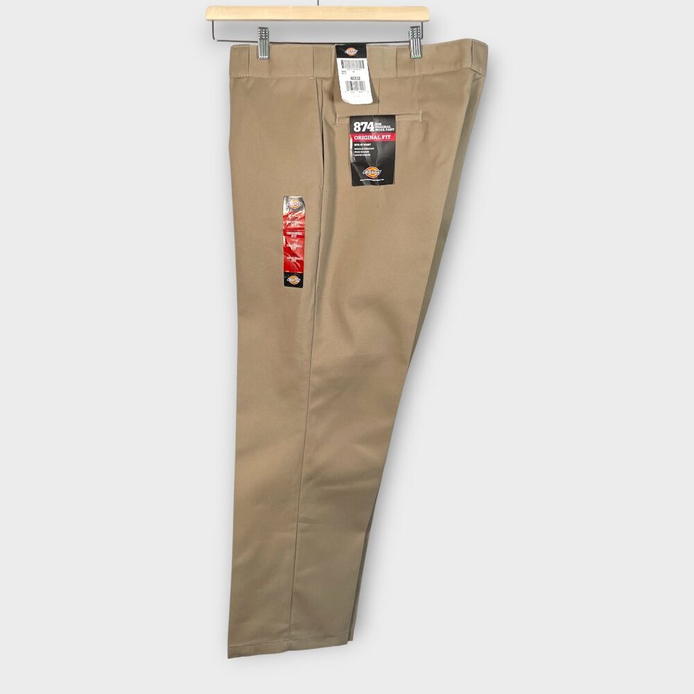 DICKIES 874 Work Pants Men's 40x30 Original Fit Tan NEW